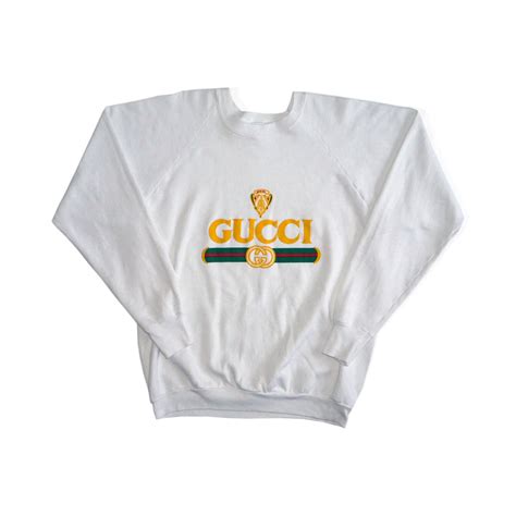 vintage bootleg gucci crewneck|Vintage Gucci Bootleg Crewneck — Too Hot Vintage.